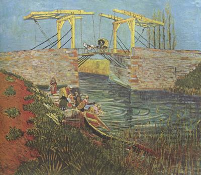 Vincent Van Gogh The Langlois Bridge at Arles (nn04 Germany oil painting art